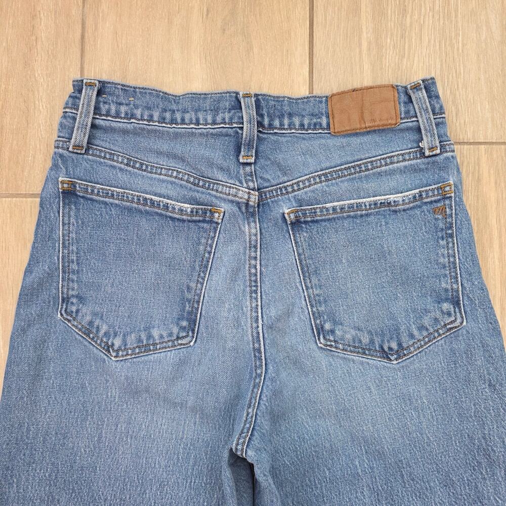 Madewell Balloon Jeans Women 27 High Rise Tapered Light Wash Denim 27x25 - Picture 9 of 13